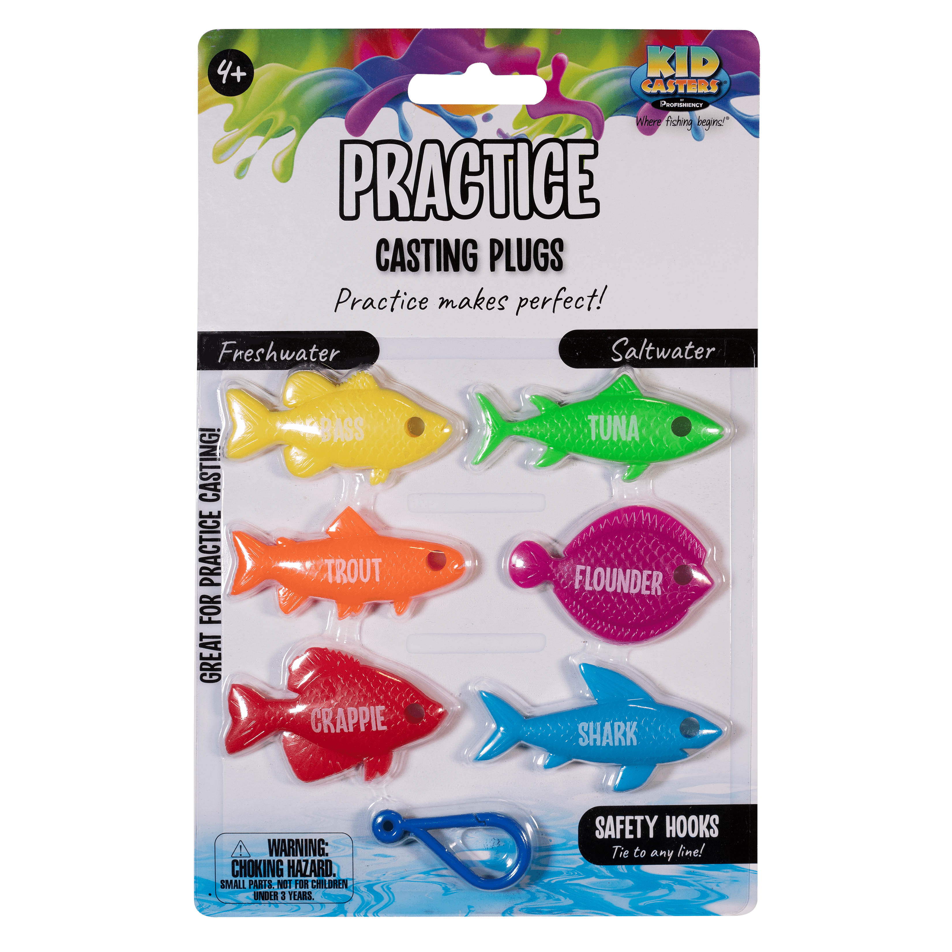 Kids Practice Casting Plugs