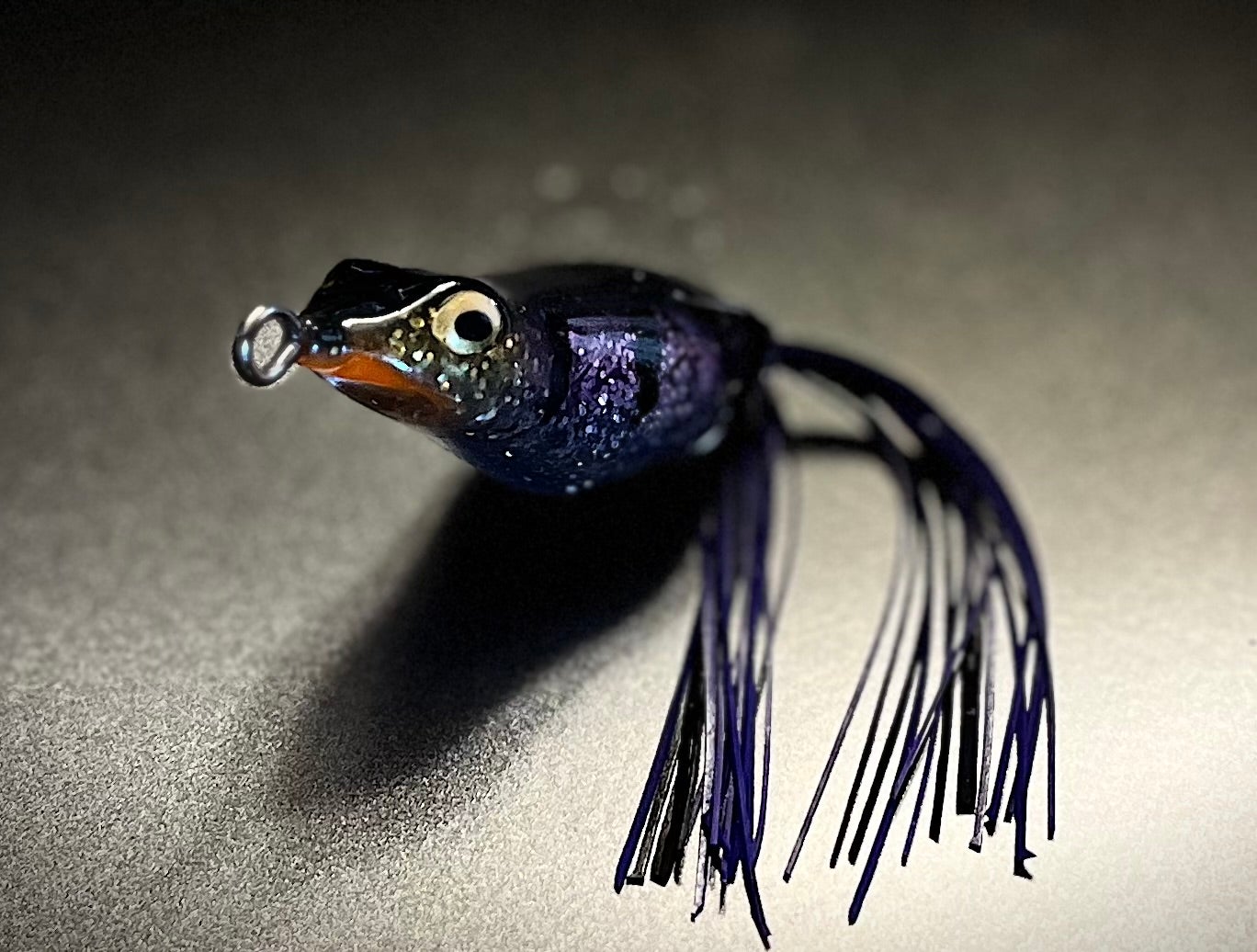 Copper Red Baits Ripple Frog Purple Shad