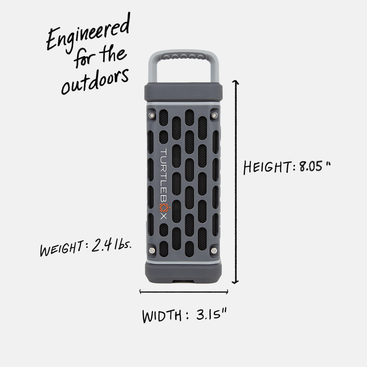 Turtlebox Ranger Gray