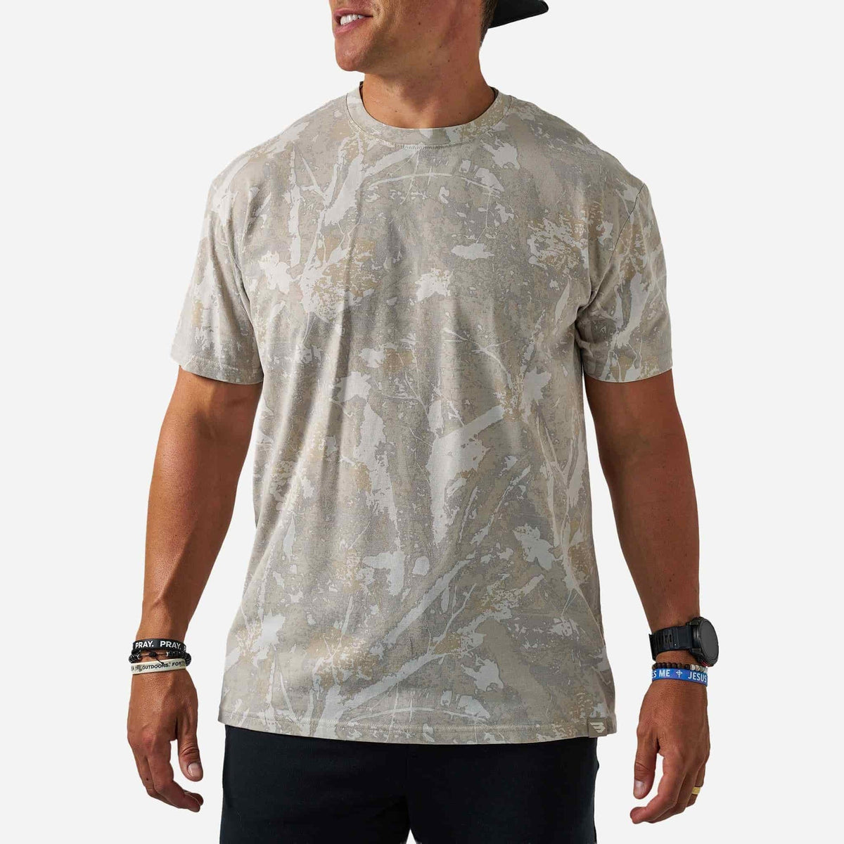 Burlebo Vintage Washed Tee Drifter Camo