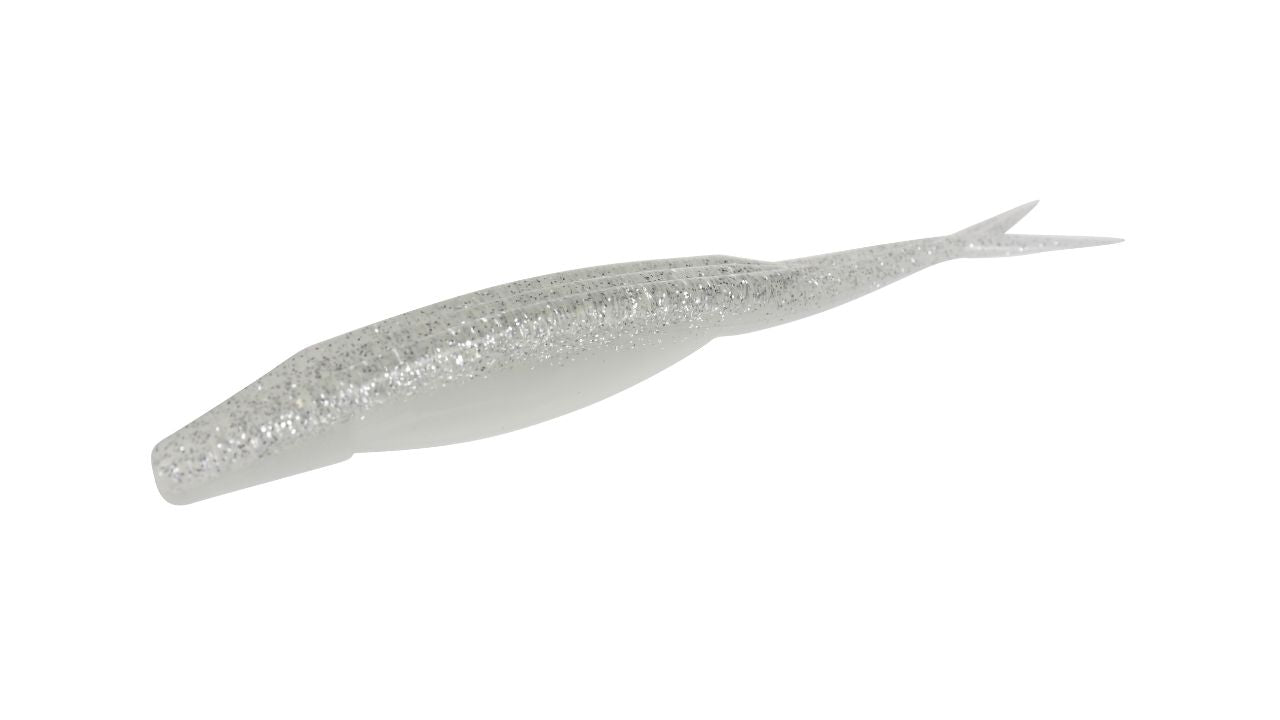 Zoom Super Fluke 6" 6pk White Ice 185**