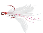VMC X-Rap Tail Treble Hook 2pk Tin Red White Red