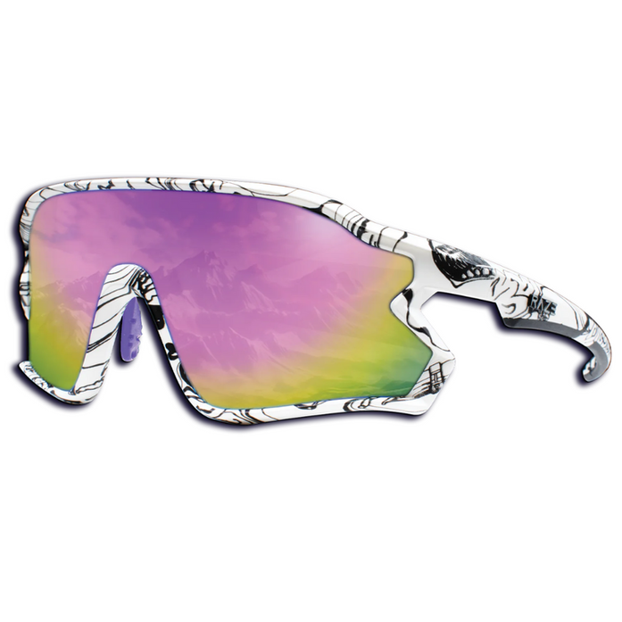 Raze Eyewear Edge- White Graffiti