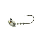 6th Sense Finesse Swimbait Jig Heads 3pk Raw 0