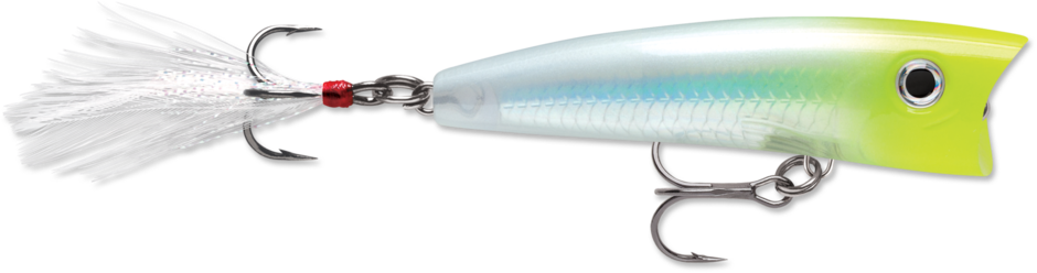 Rapala X-Rap Pop 07 Topwater Lure Chartreuse Ghost