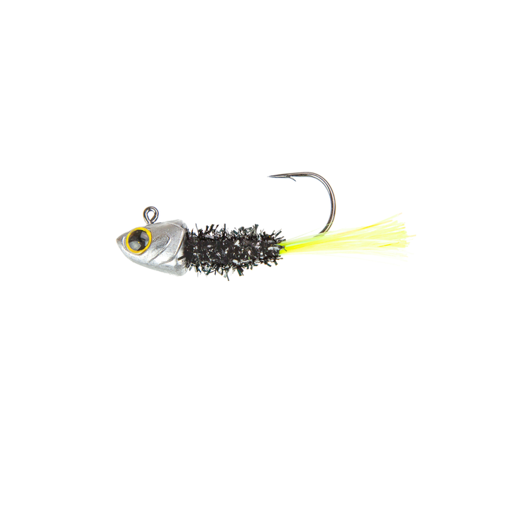 6th Sense Spangle Tinsel Jigs 1 8oz Black Neon