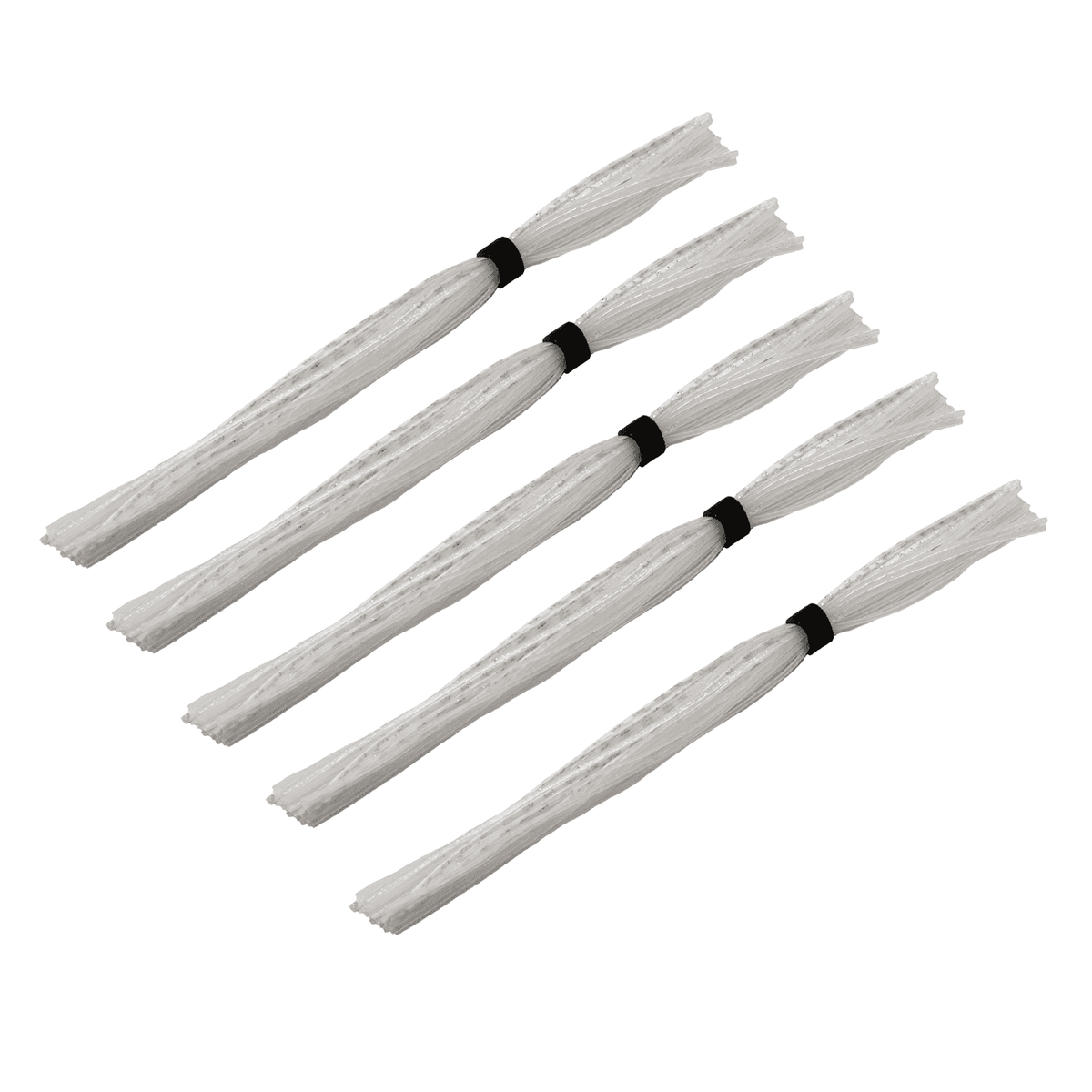 6th Sense Silicone Jig Skirt Electric Pearl