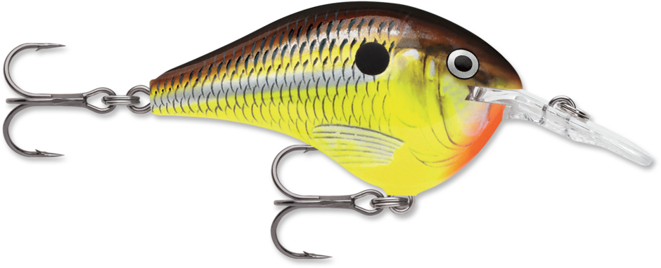 Rapala DT-6 Hot Mustard