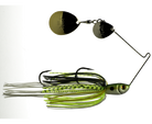 Strike King Premier Plus Chartreuse Sexy Shad Double Colorado Sil Gld 3 8