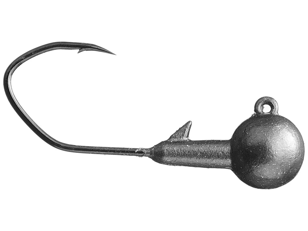 Yum FF Sonar Jig Heads 3pk Smoke