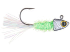 6th Sense Spangle Tinsel Jigs 1 Chartreuse Minnow