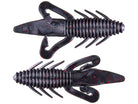 Gene Larew 3.5" Biffle Bug Jr. 8pk black neon