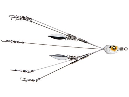 6th Sense Umbrella Rig Spanish Pearl 6.5" 5 Wire 4 Blade