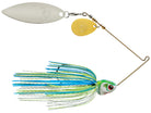 Booyah Covert Series Spinnerbait White Chart. Blue Col