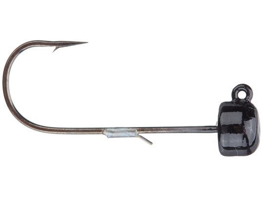 Z Man Power Finesse Shroomz Jig Heads 3pk Black 1