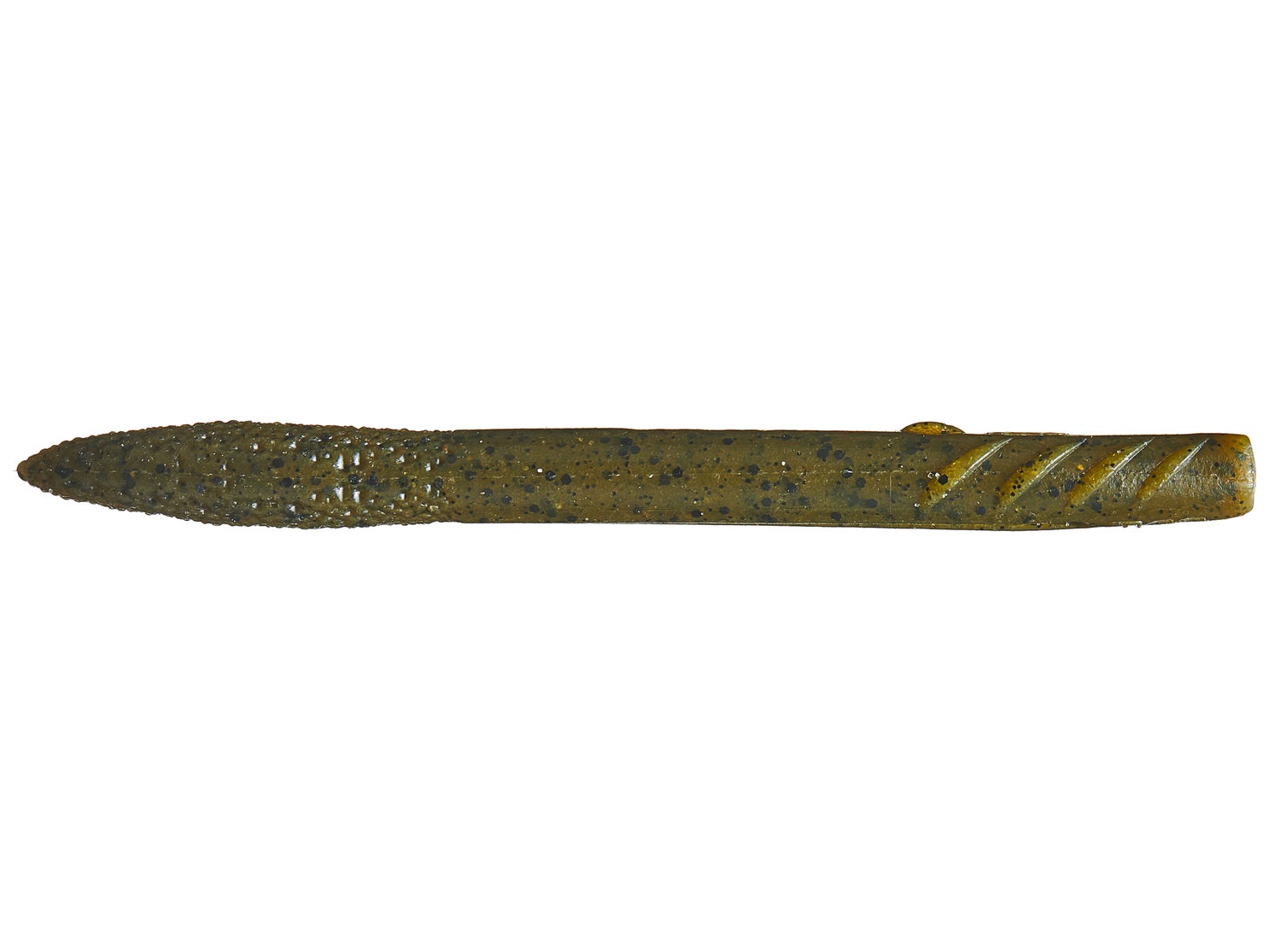 Deps Slender Scat Soft Stick Bait Green Pumkin #12