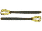 Strike King Rage Twin Tail Menace Worm 6" Green Pumpkin
