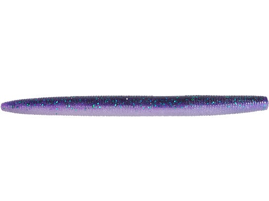 Strike King 3X ElazTech Zero Worm 5" 6pk Purple Haze