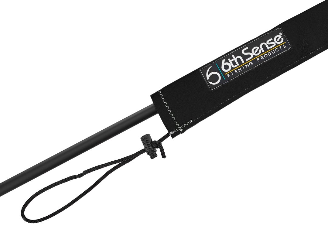 6th Sense Snag-Resistant Casting Rod Sleeves Black
