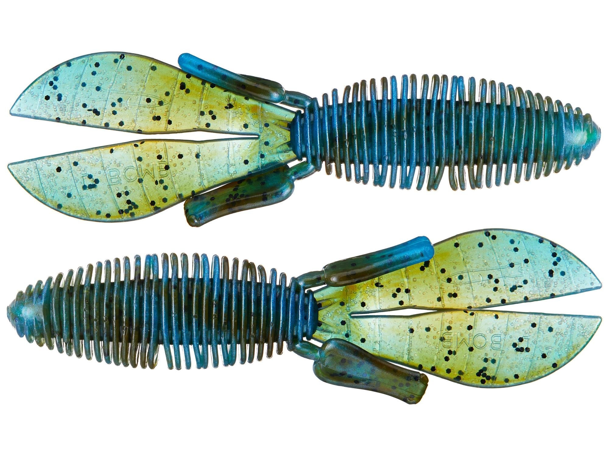 Missile Baits D Bomb Magic Crawl Swirl (D) 6pk - 4.5"