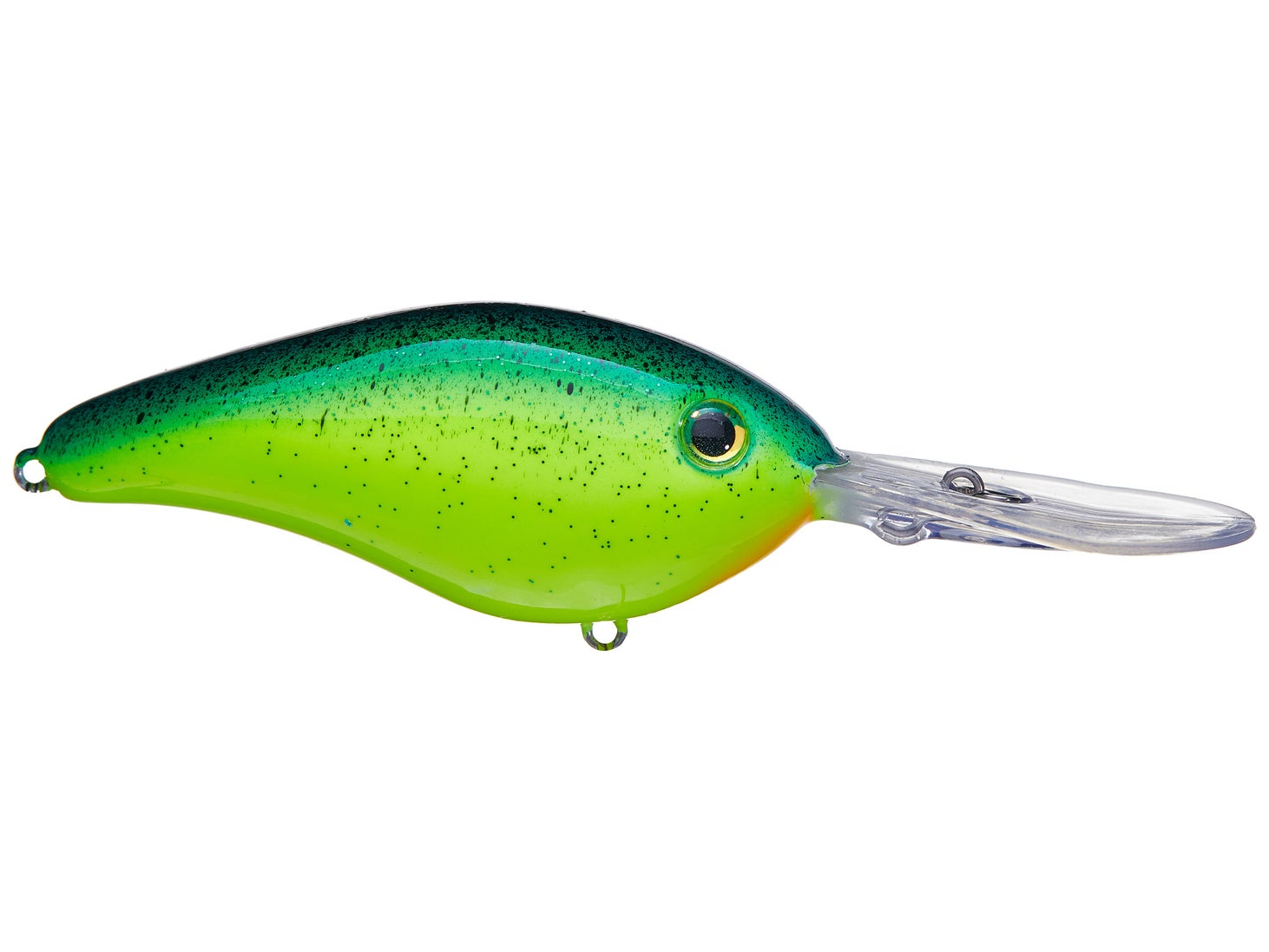 Strike King Pro Model 6XD Chart Blue Blk Splatterback