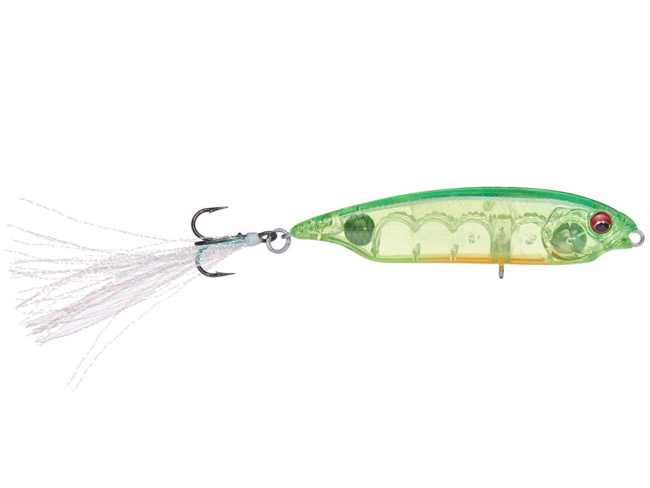 Megabass Karashi Twitch Bait GP Clear Lime Chart