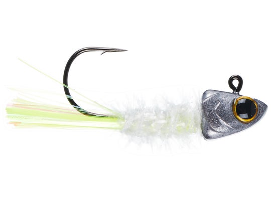 6th Sense Spangle Tinsel Jigs 1 Shad Treuse