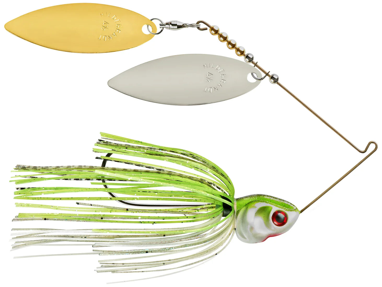 Booyah Covert Series Spinnerbait JC Special Double Willow Nkl Gld