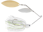 Santone Lures Pretender Double Willow Spinnerbait Mean Green - DBL Wil Slv Gld