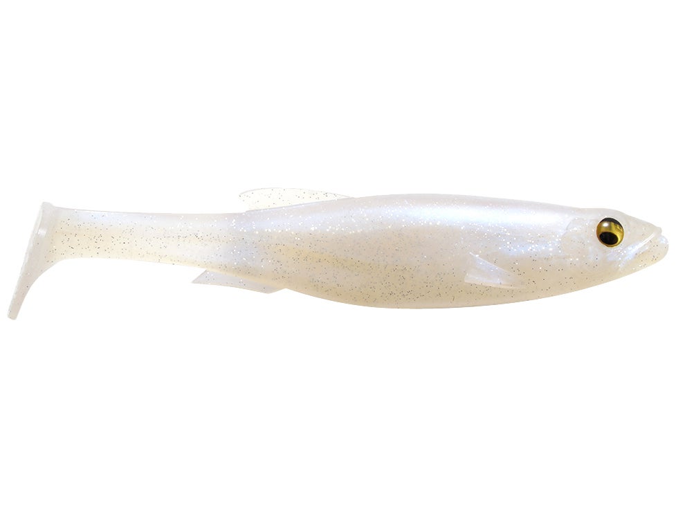 Megabass Mag Draft Freestyle 6" 2pk Ghost Shad Solid