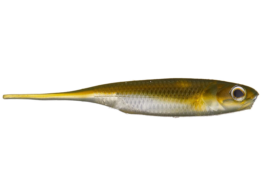 Fish Arrow Flash J Straight Tail Shad Live Ayu Silver - 22