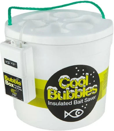 Cool Bubbles insulated bait saver styrofoam bucket
