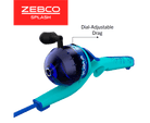 Zebco Youth Splash Floating Spincast Combo
