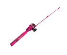 Zebco Youth Splash Floating Spincast Combo Pink