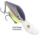 BassMooch Z Boss 10 Crankbaits Gold Digger Chartreuse