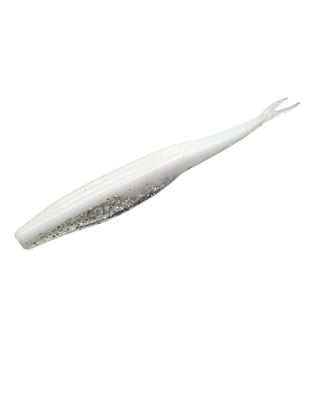 Cross Bait 6" Big Sista Twitch White Ice
