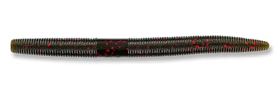 Yamamoto Senko 6" 318: Green Pumpkin Large Red