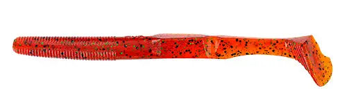 Yamamoto 5" Swimsenko 196 - Pumpkin w Blk & Grn