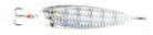 Nichols Lures 8" Ben Parker Magnum Flutter Spoon Shattered Glass Silver