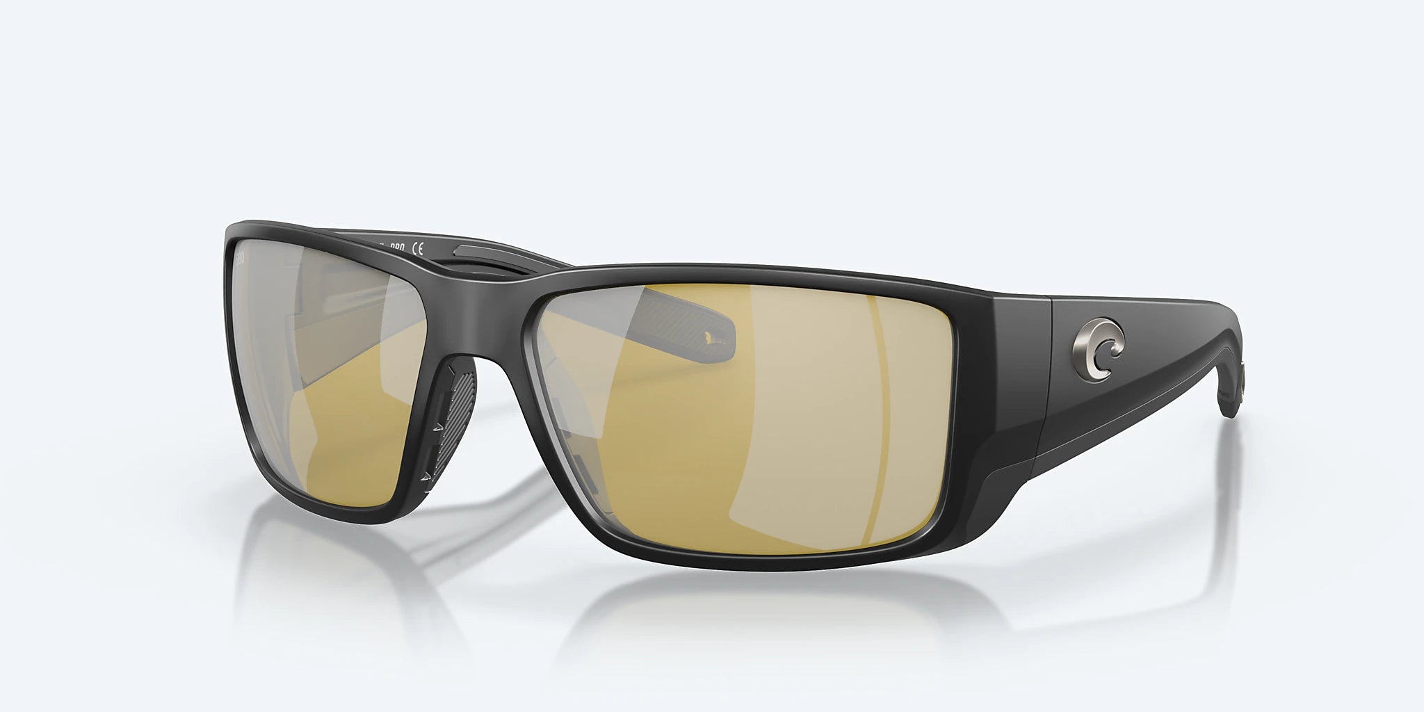 Costa Blackfin Pro Matte Black Sunrise Silver Mirror Glass