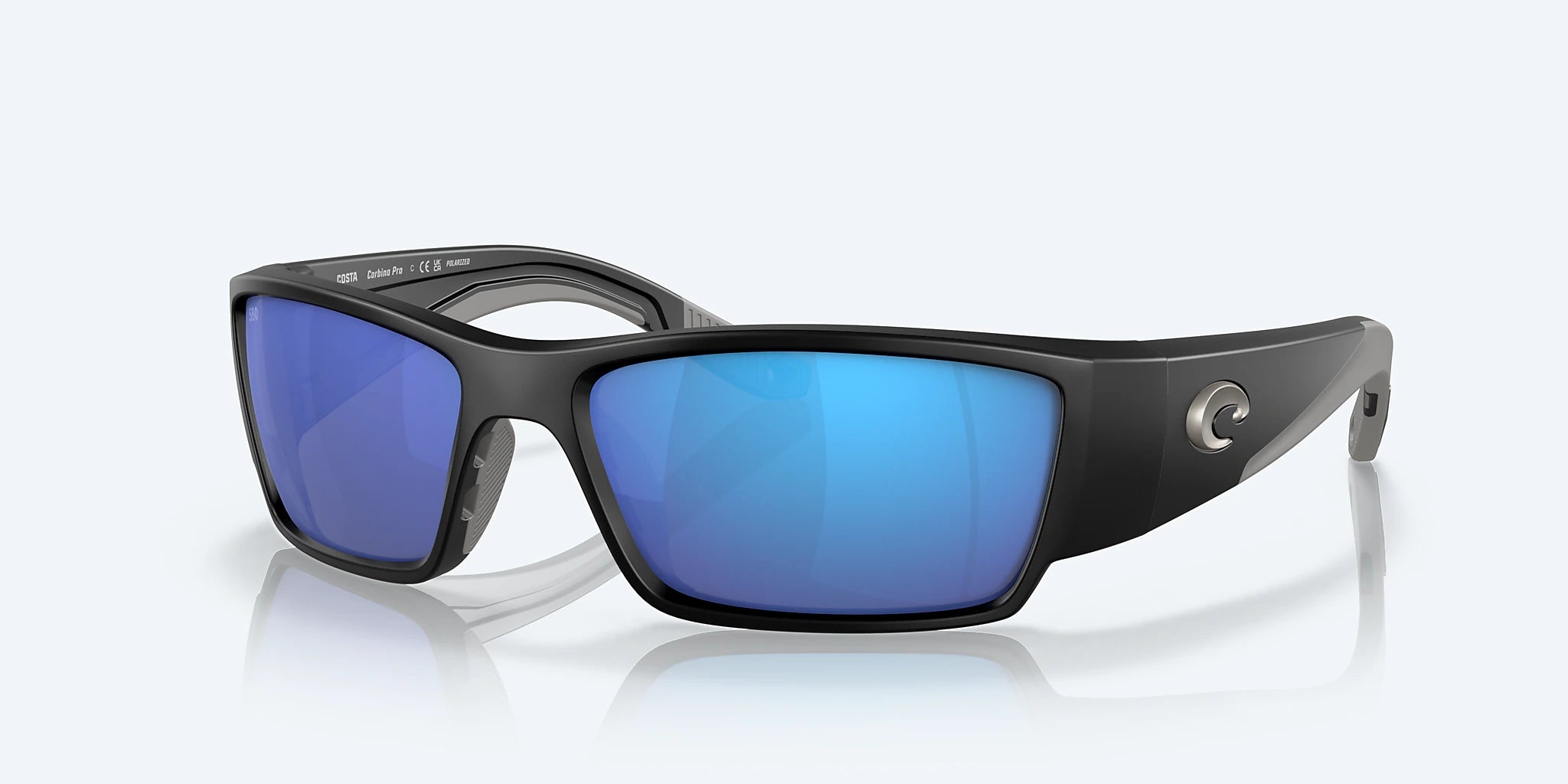 Costa Corbina PRO Black Frame - Blue Mirror Glass