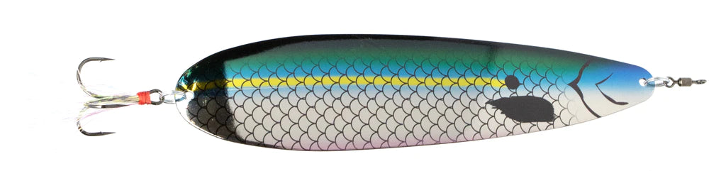 Nichols Lures 9" Ben Parker Super Magnum Flutter Spoon Blueback HD