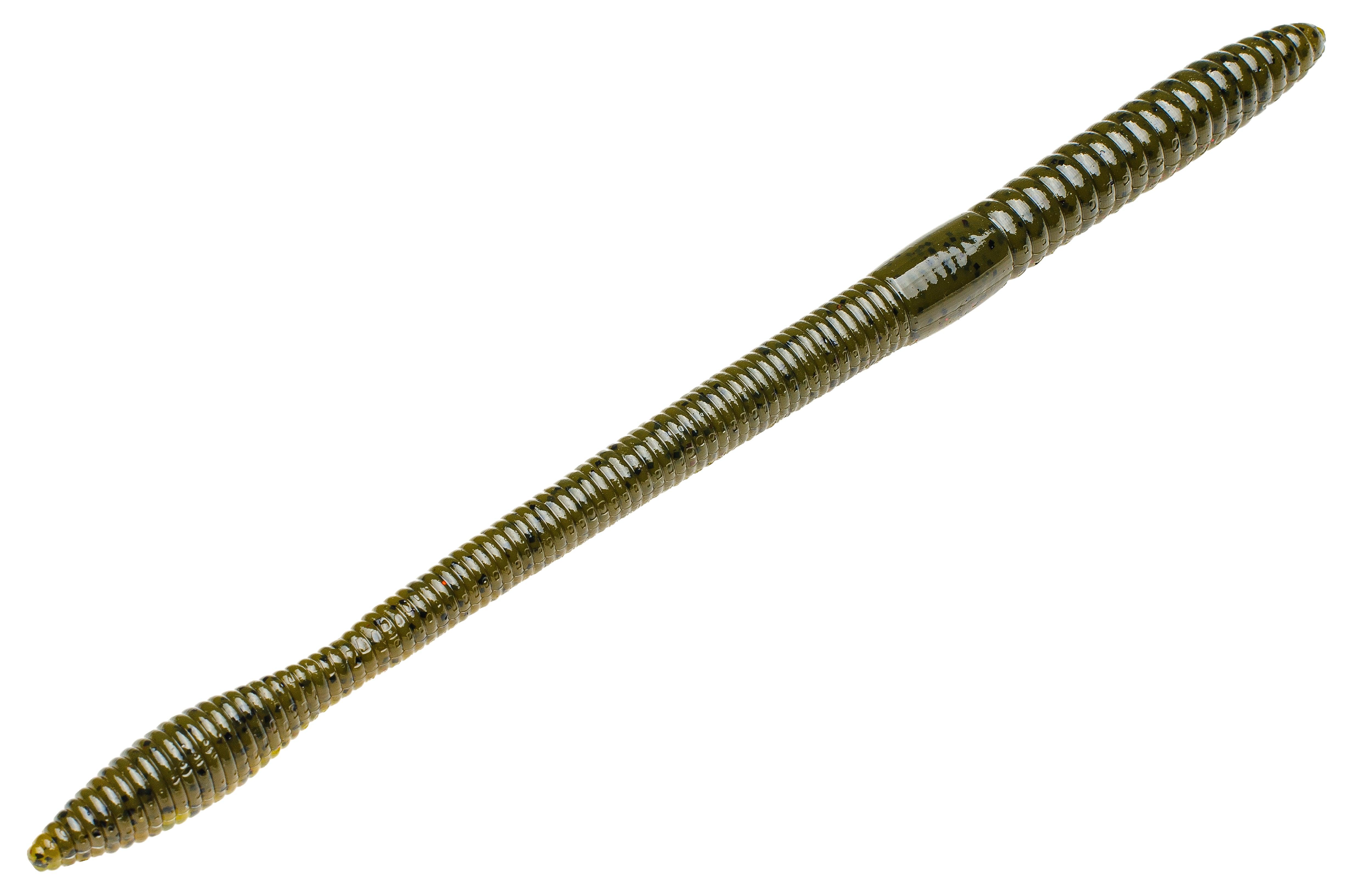 Strike King Bullworm 10" Double Header Red