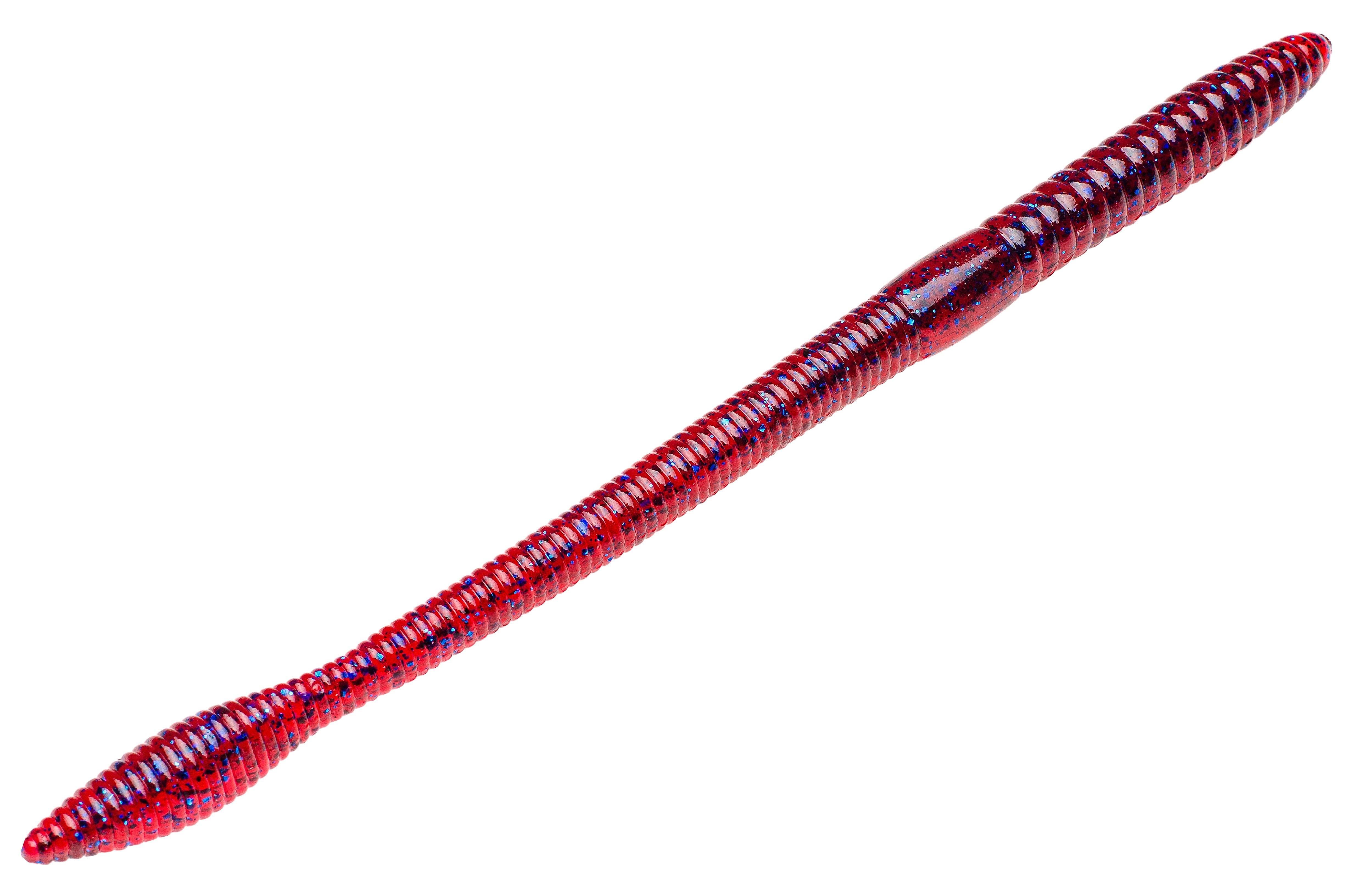 Strike King Bullworm 8" Plum