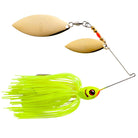 Booyah Blade Double Willow Spinnerbait Chartreuse DBL Wil Gld 1 2oz