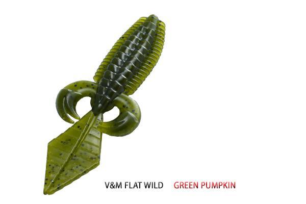 V&M Flat Wild Green Pumpkin