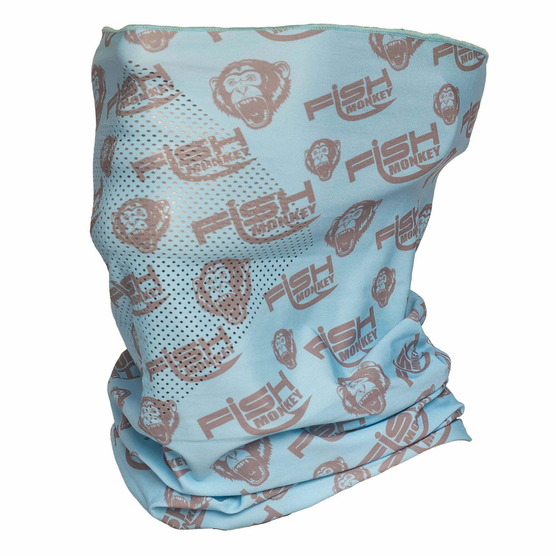 Fish Monkey Performance Face Guard Light Blue