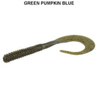 Zoom Big Dead Ringer Worm 8" Green Pumpkin Blue 239