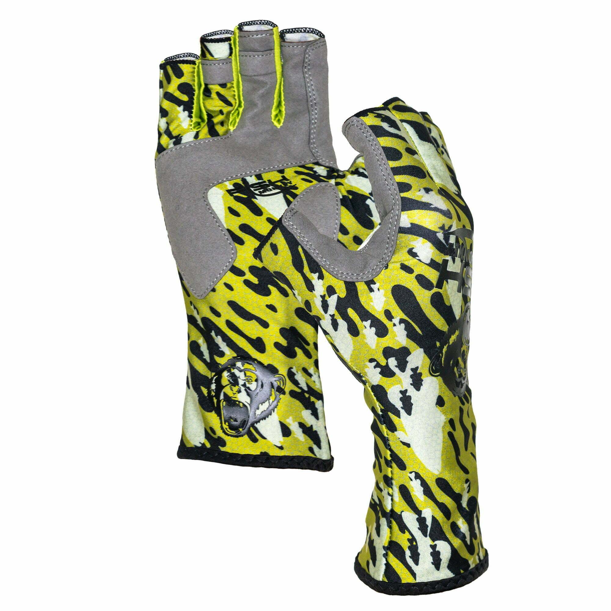 Fish Monkey Half Finger Guide Glove Schl'N Bass