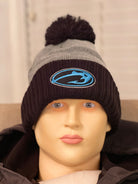 New Era Tackle Addict Beanie Black Heather gray